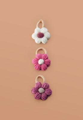 Комплект из трех резинок для волос